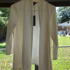 Talbots White Cardigan
